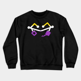 Nonbinary Pride Heart Crewneck Sweatshirt